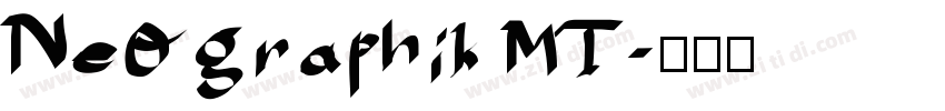 Neographik MT字体转换